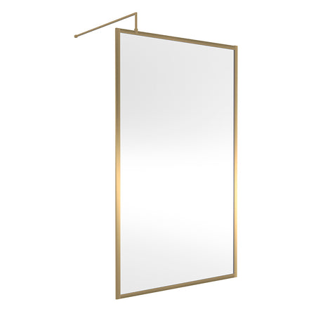 Nuie Full Outer Frame Wetroom Screen (7 sizes, 2 colours) - Brandnew Bathroom