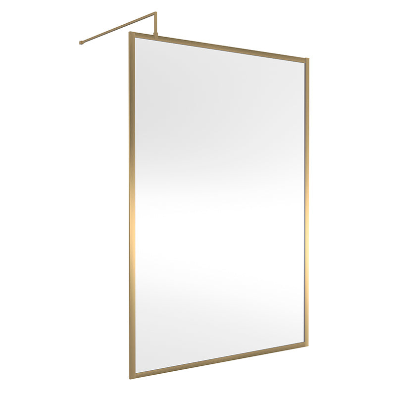 Nuie Full Outer Frame Wetroom Screen (7 sizes, 2 colours) - Brandnew Bathroom