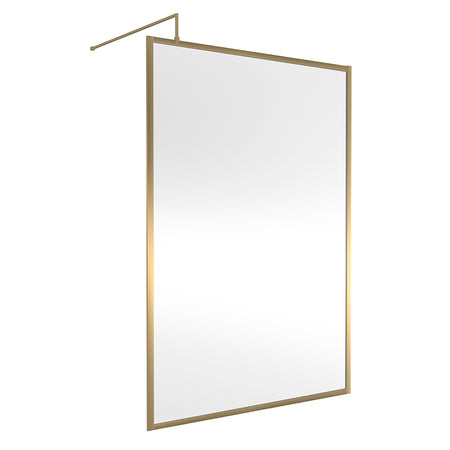 Nuie Full Outer Frame Wetroom Screen (7 sizes, 2 colours) - Brandnew Bathroom