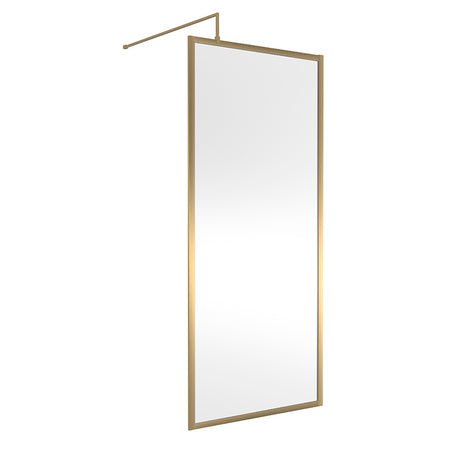 Nuie Full Outer Frame Wetroom Screen (7 sizes, 2 colours) - Brandnew Bathroom