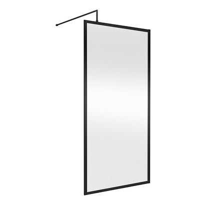 Nuie Full Outer Frame Wetroom Screen (7 sizes, 2 colours) - Brandnew Bathroom
