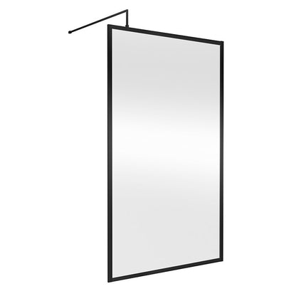 Nuie Full Outer Frame Wetroom Screen (7 sizes, 2 colours) - Brandnew Bathroom