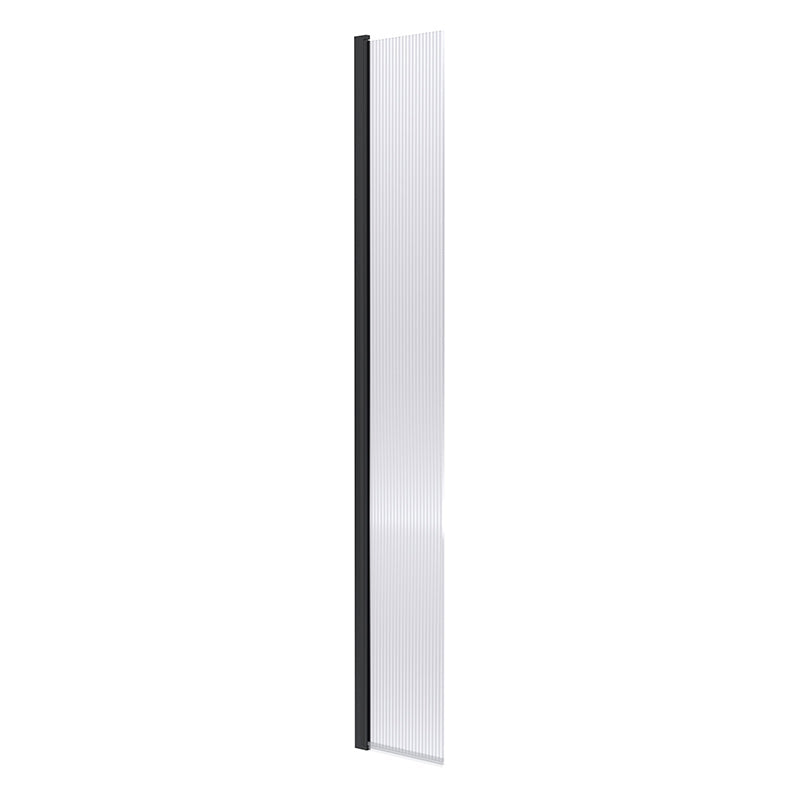 Nuie Fluted Hinged Flipper Screen (3 colours) - Brandnew Bathroom