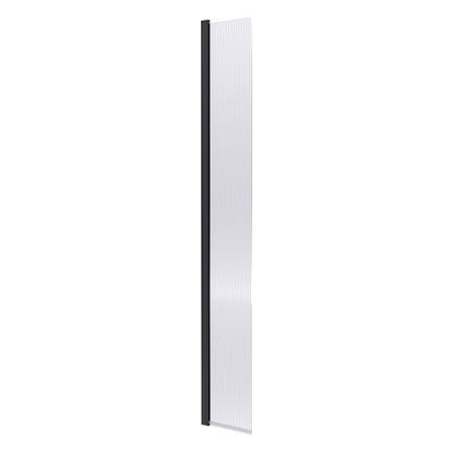 Nuie Fluted Hinged Flipper Screen (3 colours) - Brandnew Bathroom