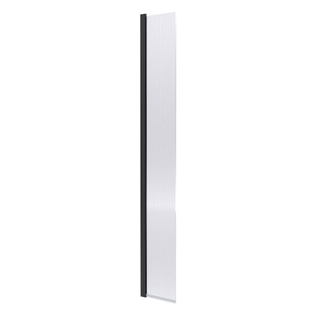 Nuie Fluted Hinged Flipper Screen (3 colours) - Brandnew Bathroom