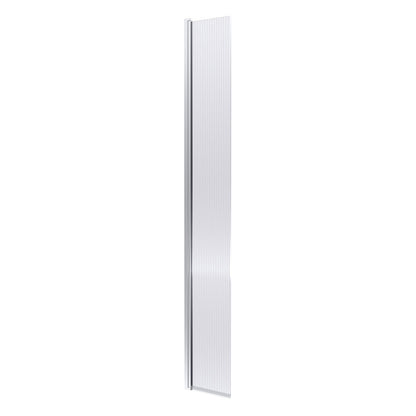 Nuie Fluted Hinged Flipper Screen (3 colours) - Brandnew Bathroom