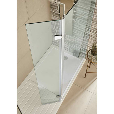 Nuie Wetroom Swing Screen (3 colours) - Brandnew Bathroom