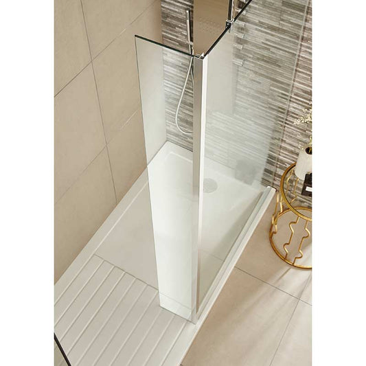 Nuie Wetroom Return Screen (3 colours) - Brandnew Bathroom