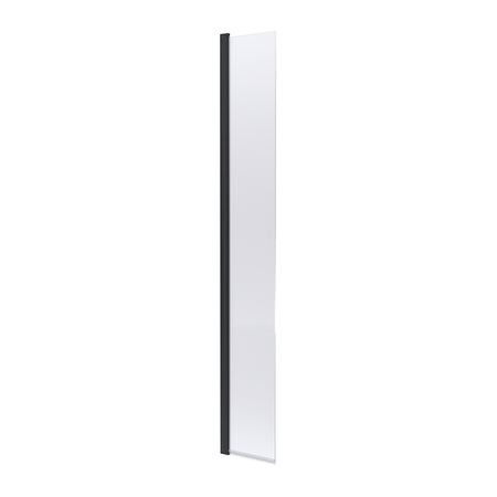 Nuie Wetroom Swing Screen (2 sizes, Matt Black) - Brandnew Bathroom
