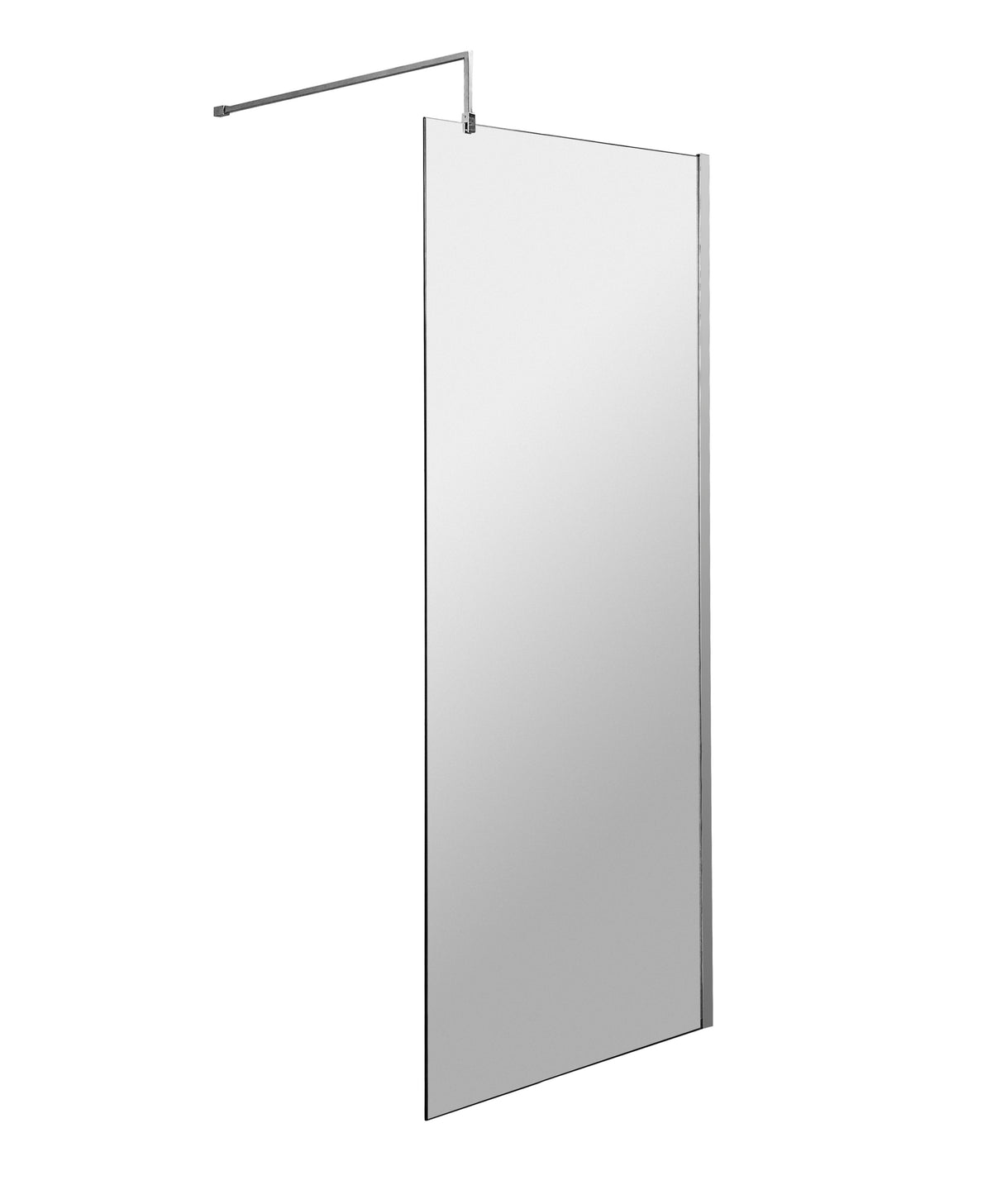 Nuie Wetroom Screen & Support Bar (8 sizes, Chrome) - Brand New Bathrooms
