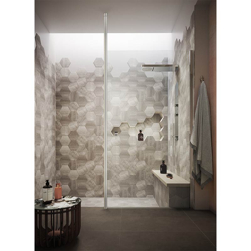 Nuie Wetroom Screen Ceiling Post (1 size, 2 colours) - Brandnew Bathroom