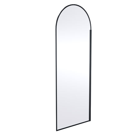 Nuie Arched Wetroom Screen 8mm Glass (2 sizes, Matt Black) - Brandnew Bathroom