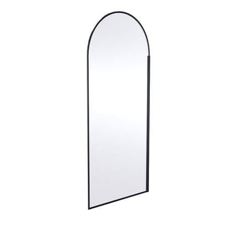 Nuie Arched Wetroom Screen 8mm Glass (2 sizes, Matt Black) - Brandnew Bathroom