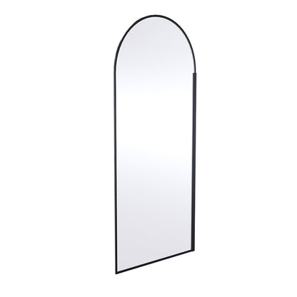 Nuie Arched Wetroom Screen 8mm Glass (2 sizes, Matt Black) - Brandnew Bathroom
