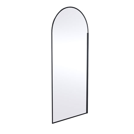 Nuie Arched Wetroom Screen 8mm Glass (2 sizes, Matt Black) - Brandnew Bathroom