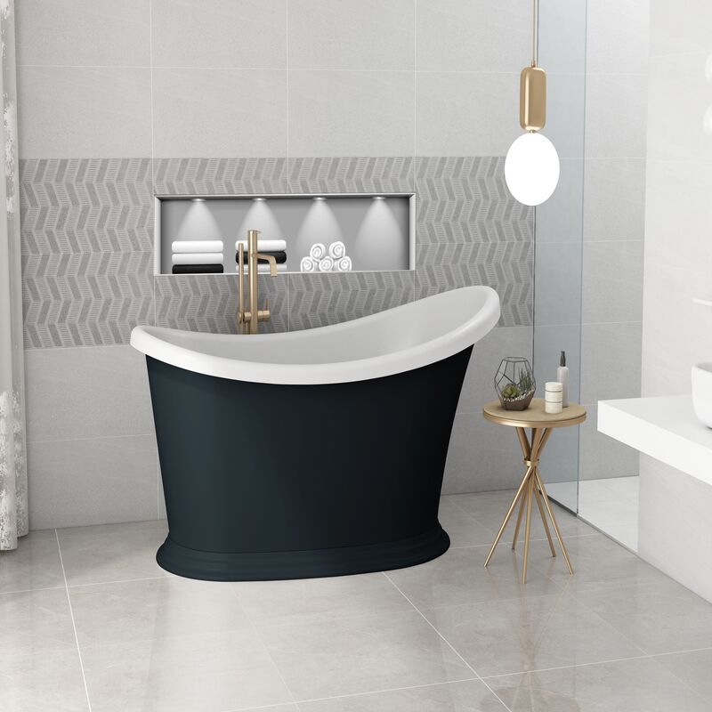 Brand New Bathrooms Jean Freestanding Acrylic Bathtub (1 size, any colour) - Brand New Bathrooms