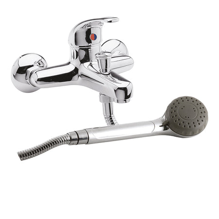 Nuie Wastes & Extras Pair Of Wall Mounted Couplings (Chrome) - Brandnew Bathroom