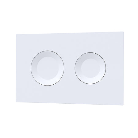 Nuie Round Dual Flush Push Button (1 size, 3 colours) - Brand New Bathrooms