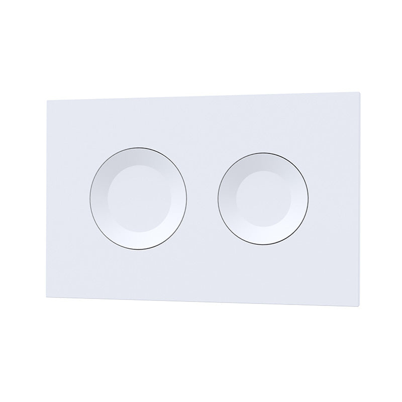Nuie Round Dual Flush Push Button (1 size, 3 colours) - Brand New Bathrooms