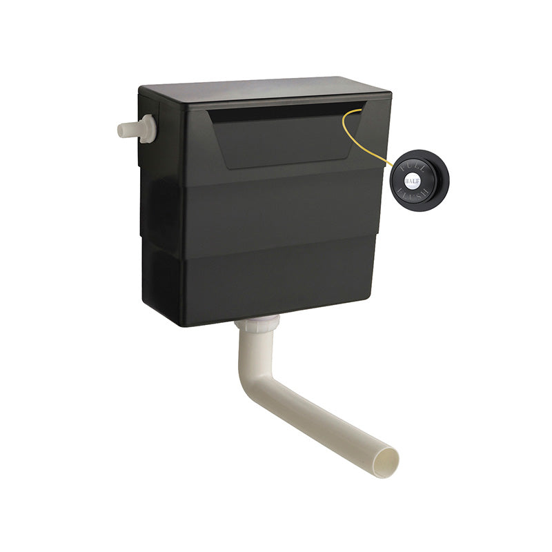 Nuie Universal Access Toilet Cistern & Traditional Toilet Flush Plate (1 size, 3 colours) - Brand New Bathrooms