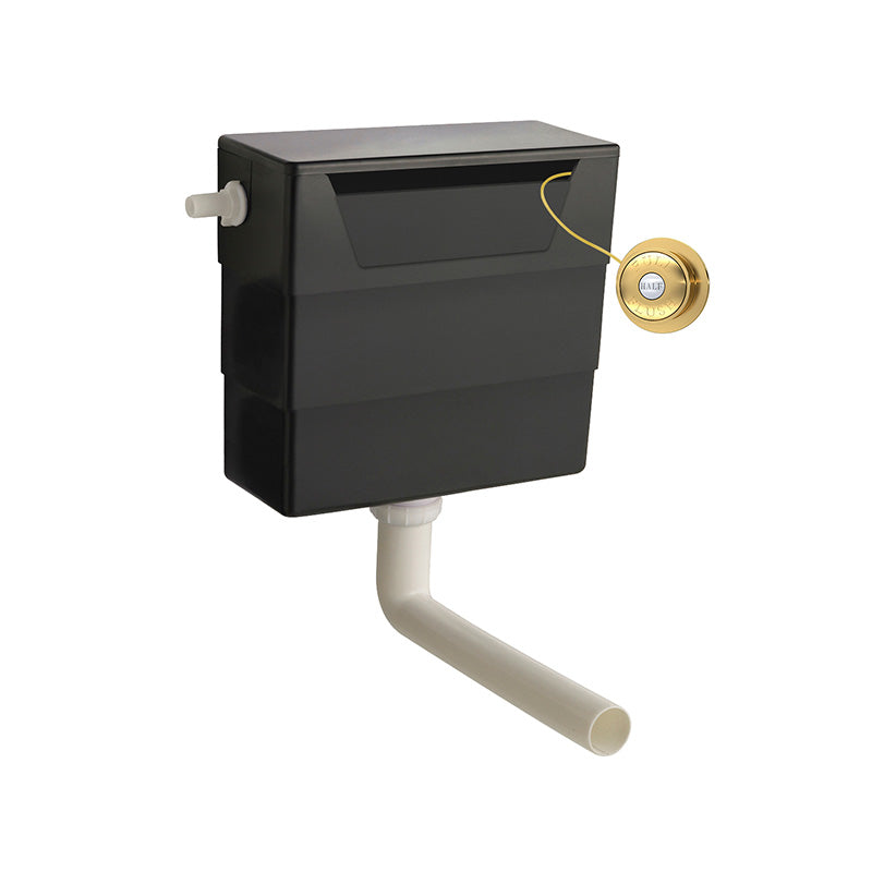 Nuie Universal Access Toilet Cistern & Traditional Toilet Flush Plate (1 size, 3 colours) - Brand New Bathrooms
